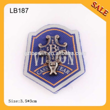 LB187 2016 Handgemachtes Etikett aus echtem Leder, Leder-Patch